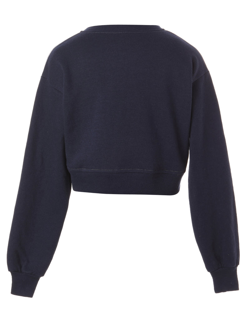 Beyond Retro Label Label Caroline Cropped Sports T-shirt Front Sweatshirt