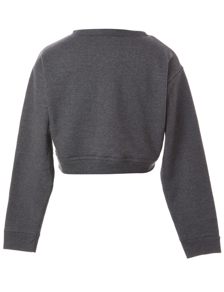 Beyond Retro Label Label Caroline Cropped Sports T-shirt Front Sweatshirt