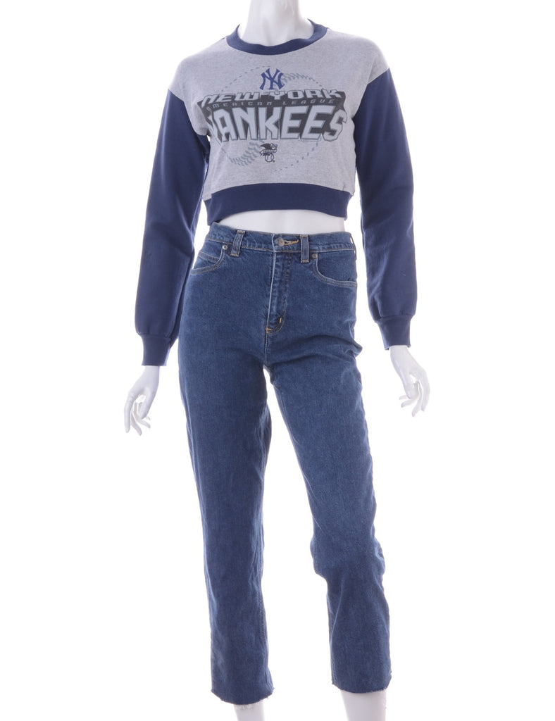 Beyond Retro Label Label Caroline Cropped Sports T-shirt Front Sweatshirt