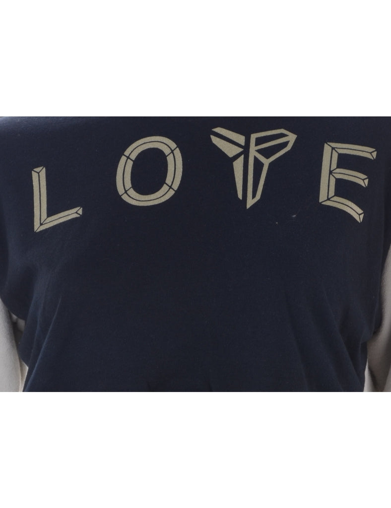 Beyond Retro Label Label Caroline Cropped Sports T-shirt Front Sweatshirt