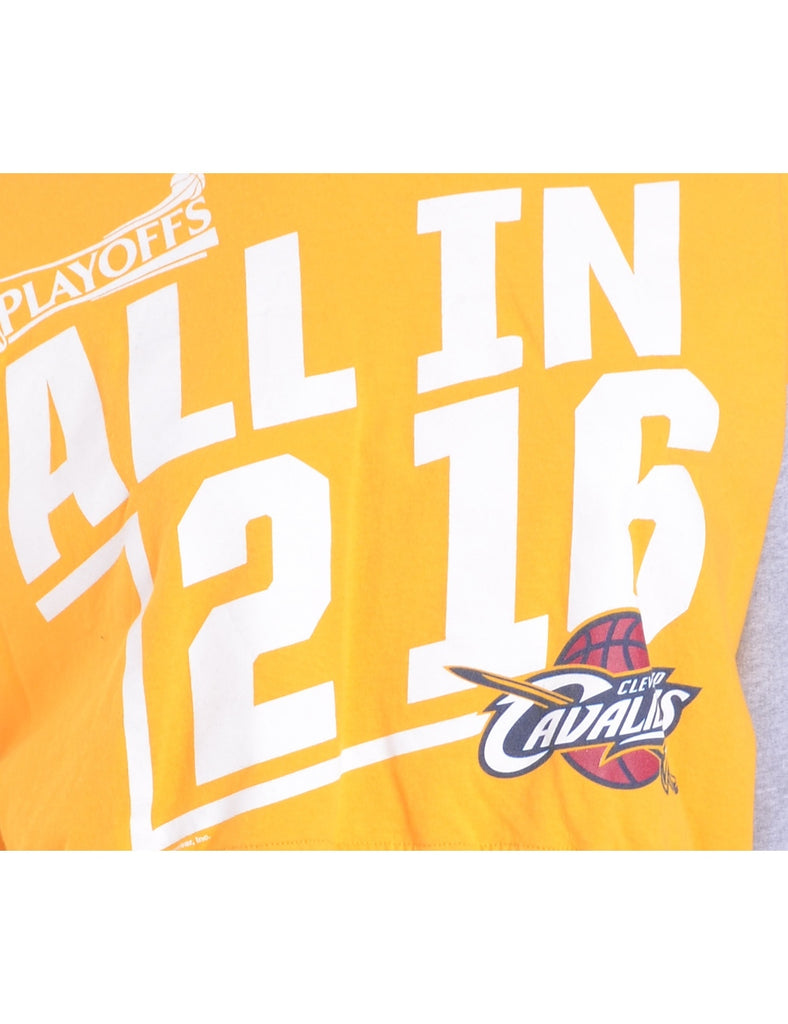 Beyond Retro Label Label Caroline Cropped Sports T-shirt Front Sweatshirt