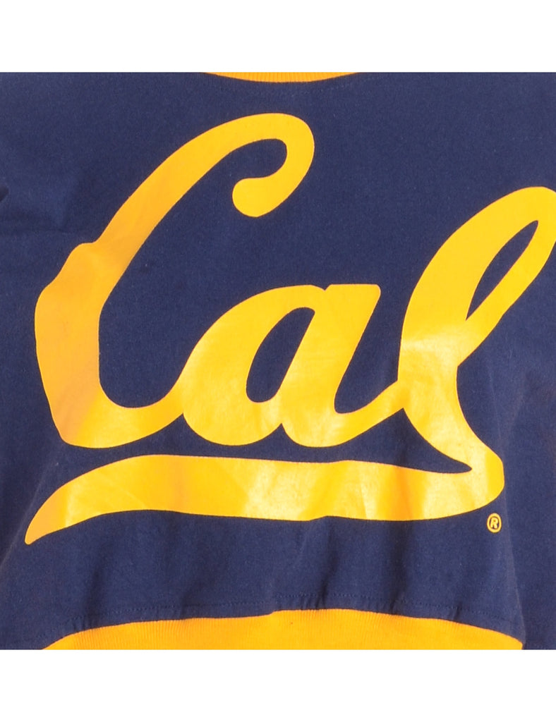 Beyond Retro Label Label Caroline Cropped Sports T-shirt Front Sweatshirt