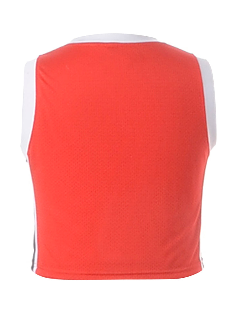 Beyond Retro Label Label Casie Cropped American Sports Jersey