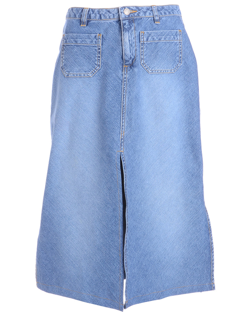 Beyond Retro Label Label Cassy Long Denim Skirt