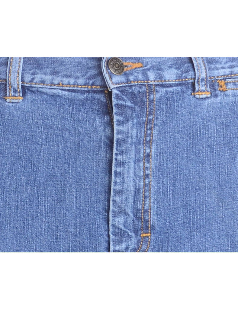 Beyond Retro Label Label Cassy Long Denim Skirt