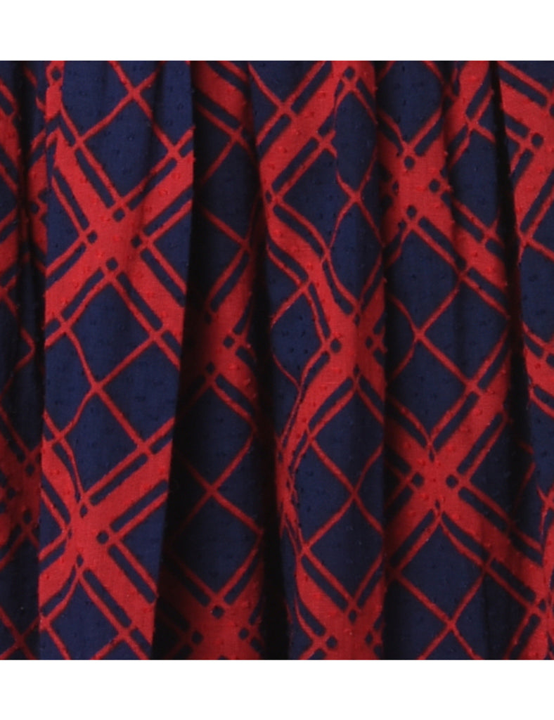 Beyond Retro Label Label Checked Short Dress