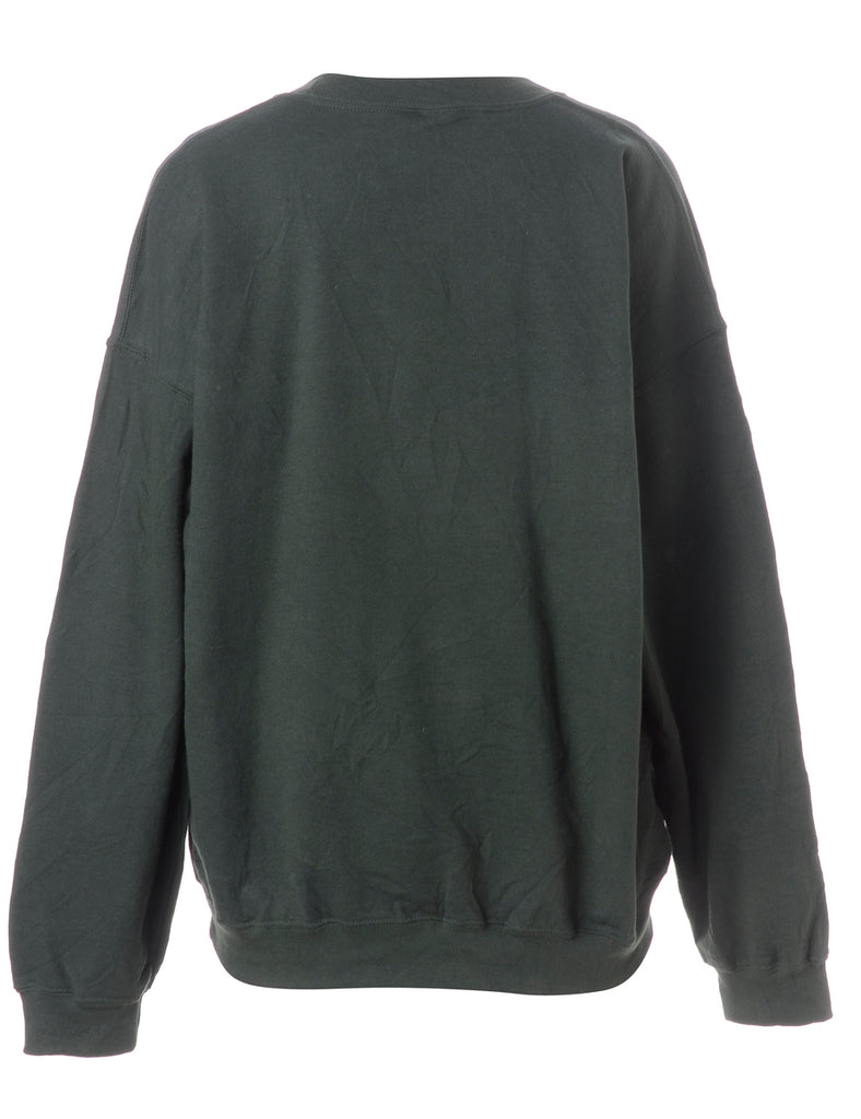 Beyond Retro Label Label Christmas Sweatshirt With Bells