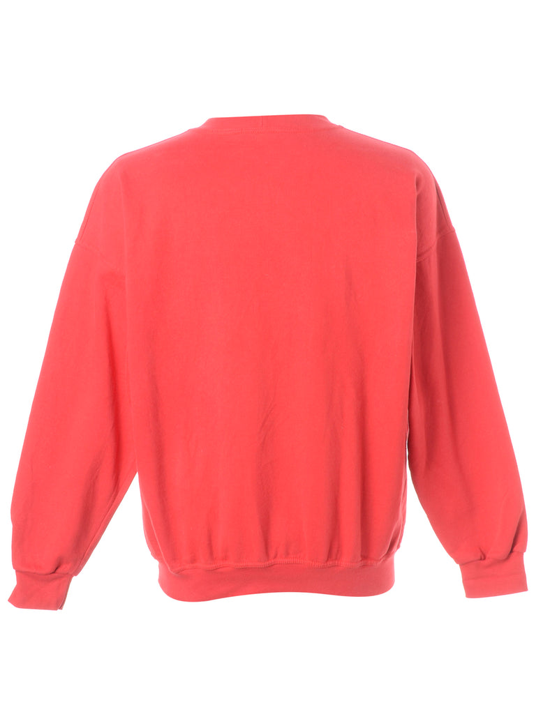 Beyond Retro Label Label Christmas Sweatshirt With Bells