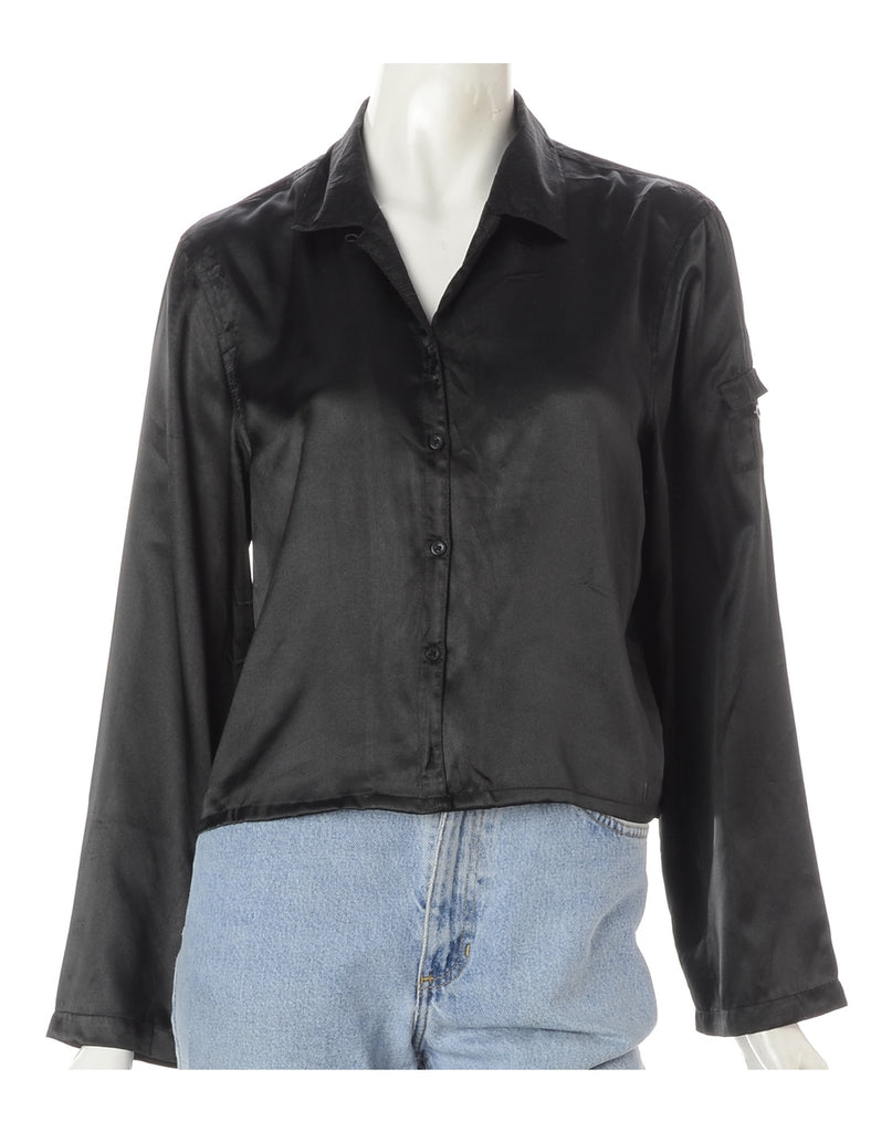 Beyond Retro Label Label Claire Cropped Long Sleeve Shirt