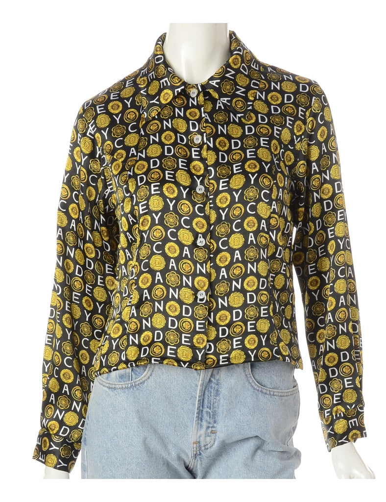 Beyond Retro Label Label Claire Cropped Long Sleeve Shirt