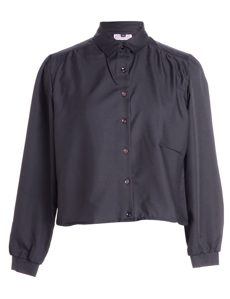 Beyond Retro Label Label Claire Cropped Long Sleeve Shirt