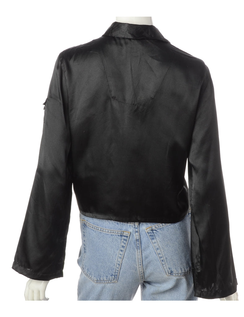 Beyond Retro Label Label Claire Cropped Long Sleeve Shirt