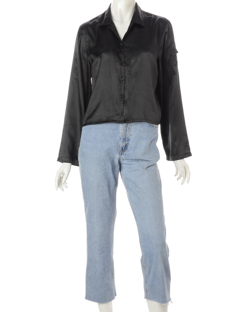 Beyond Retro Label Label Claire Cropped Long Sleeve Shirt