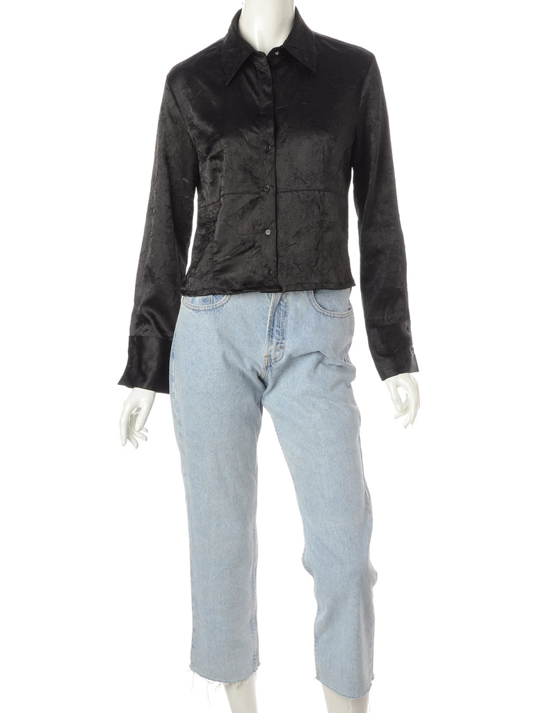Beyond Retro Label Label Claire Cropped Long Sleeve Shirt
