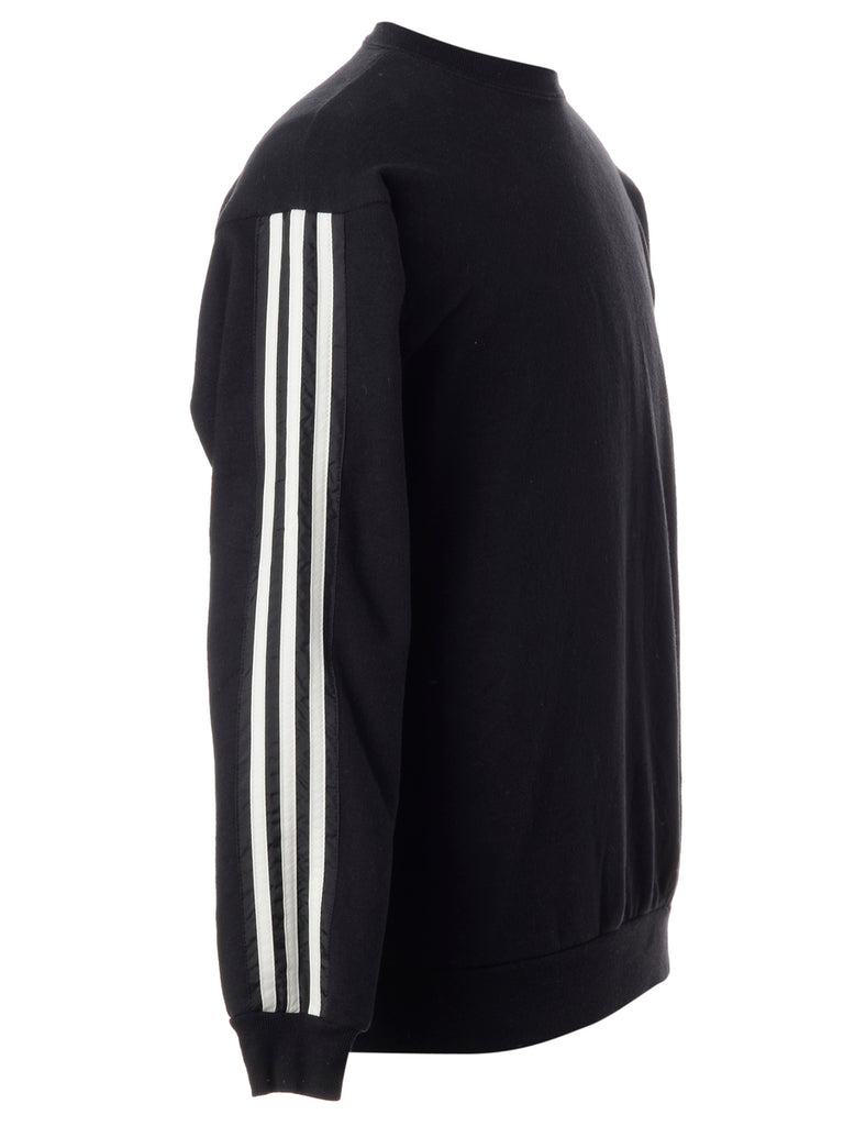 Beyond Retro Label Label Corey Branded Stripe Sleeve Sweatshirt