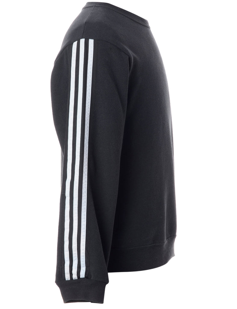 Beyond Retro Label Label Corey Branded Stripe Sleeve Sweatshirt