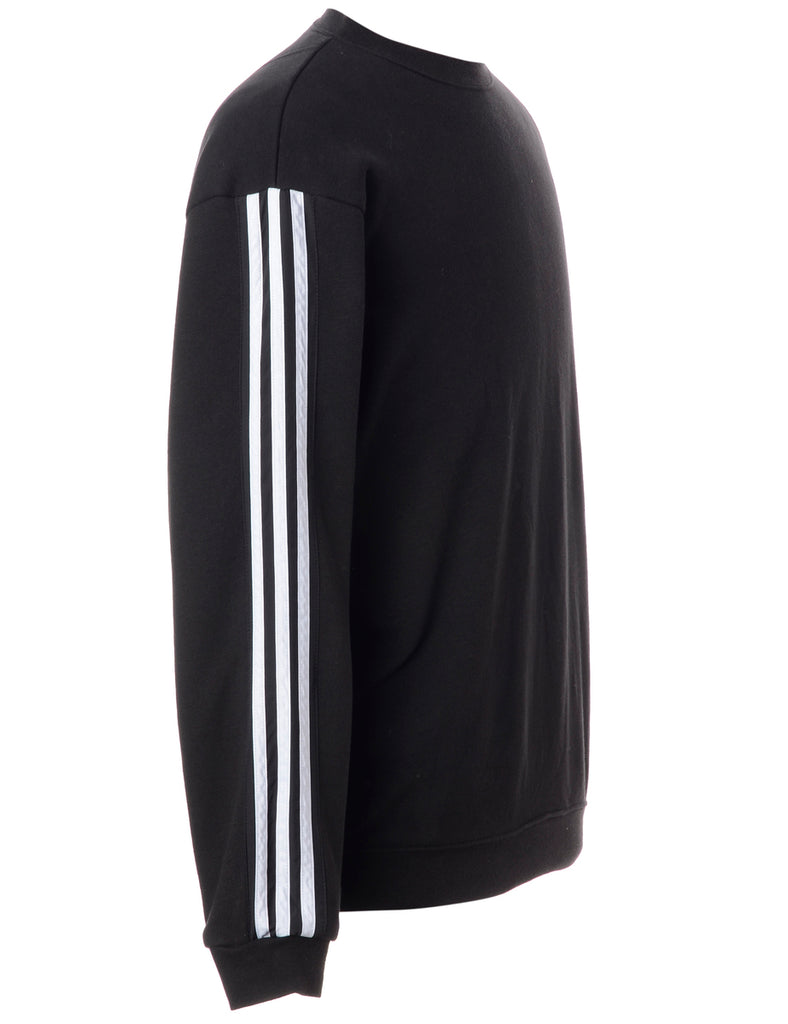 Beyond Retro Label Label Corey Branded Stripe Sleeve Sweatshirt