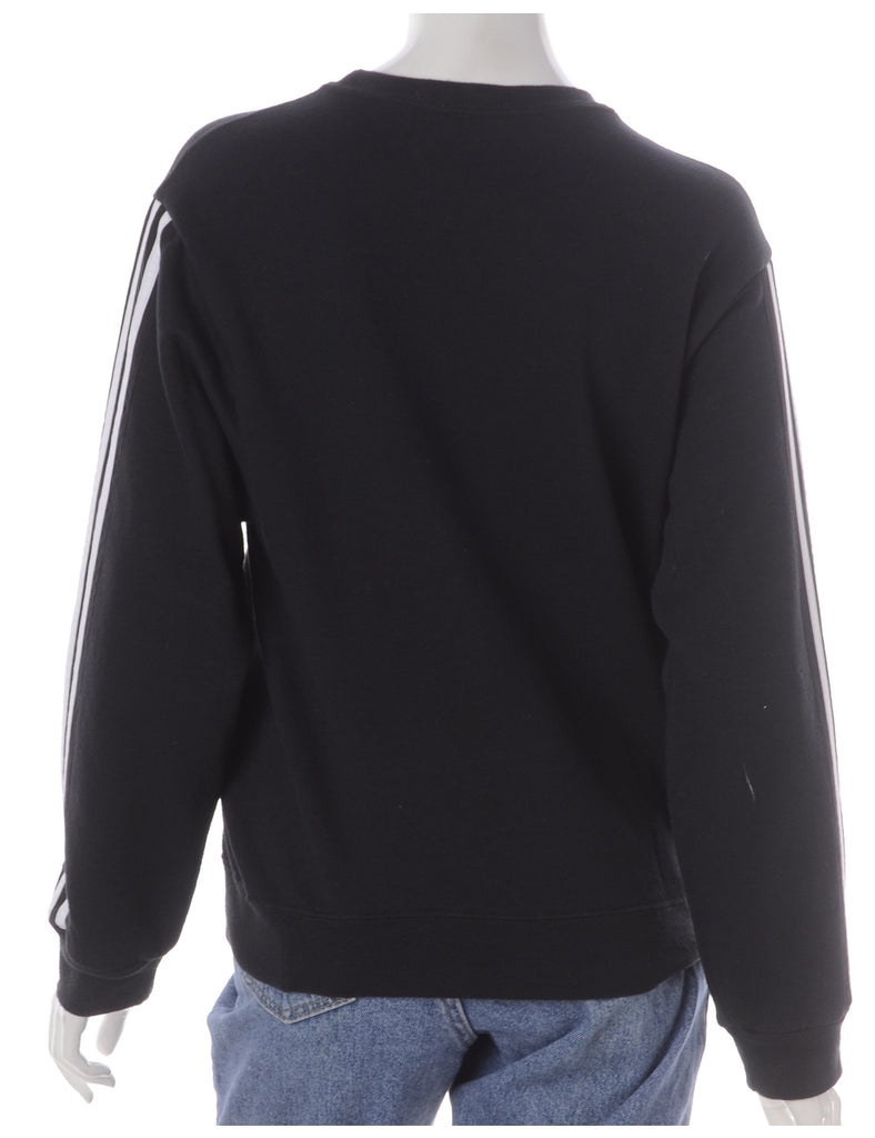 Beyond Retro Label Label Corey Branded Stripe Sleeve Sweatshirt
