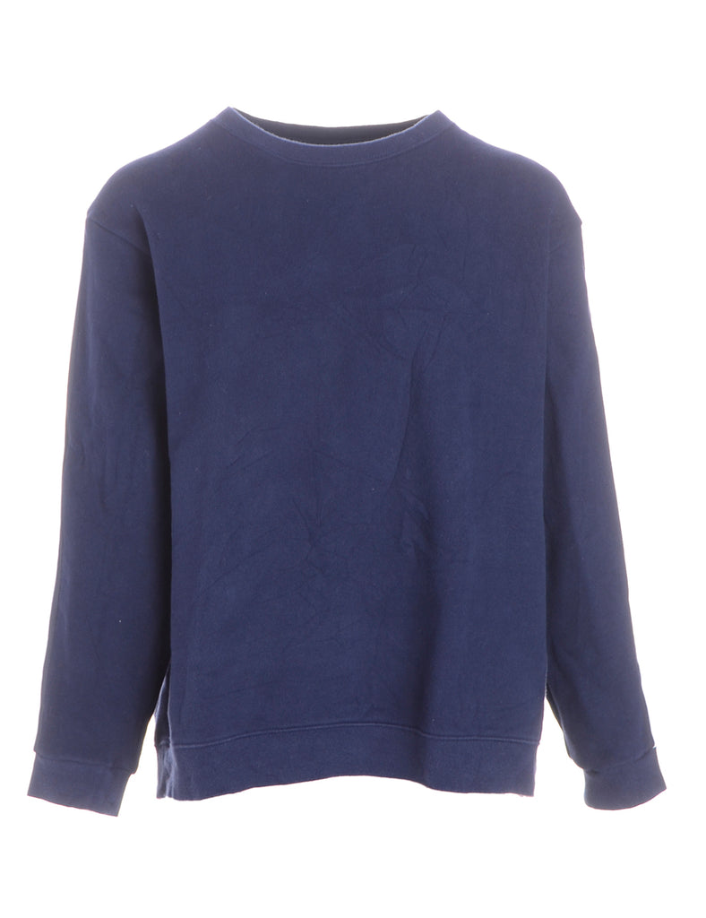 Beyond Retro Label Label Corey Branded Stripe Sleeve Sweatshirt