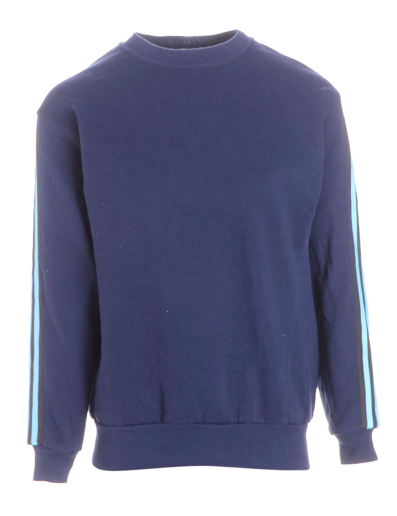 Beyond Retro Label Label Corey Branded Stripe Sleeve Sweatshirt