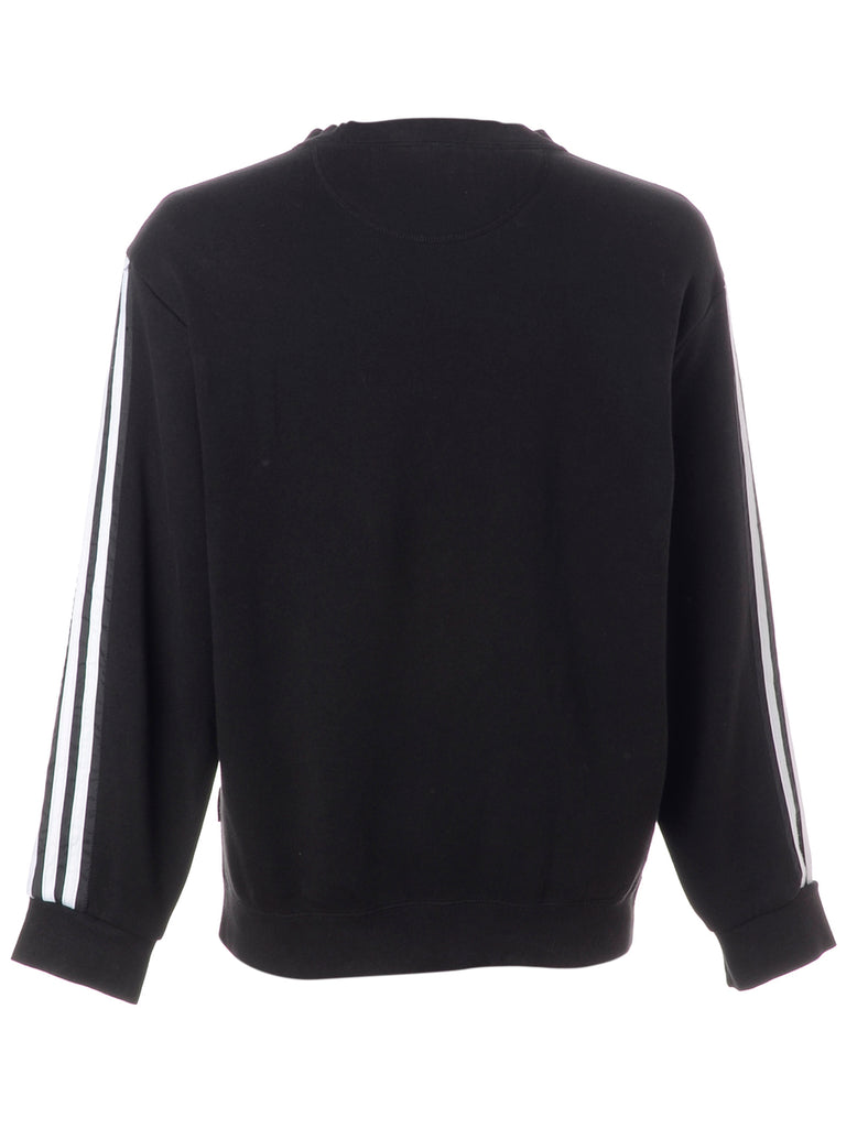 Beyond Retro Label Label Corey Branded Stripe Sleeve Sweatshirt