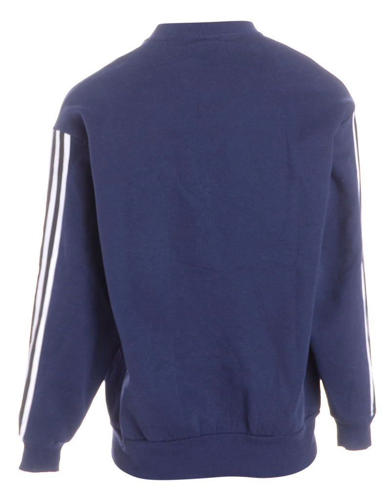 Beyond Retro Label Label Corey Branded Stripe Sleeve Sweatshirt