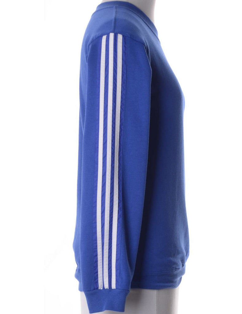 Beyond Retro Label Label Corey Branded Stripe Sleeve Sweatshirt