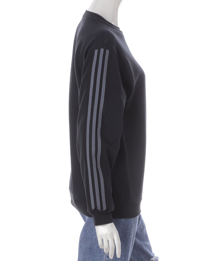 Beyond Retro Label Label Corey Branded Stripe Sleeve Sweatshirt