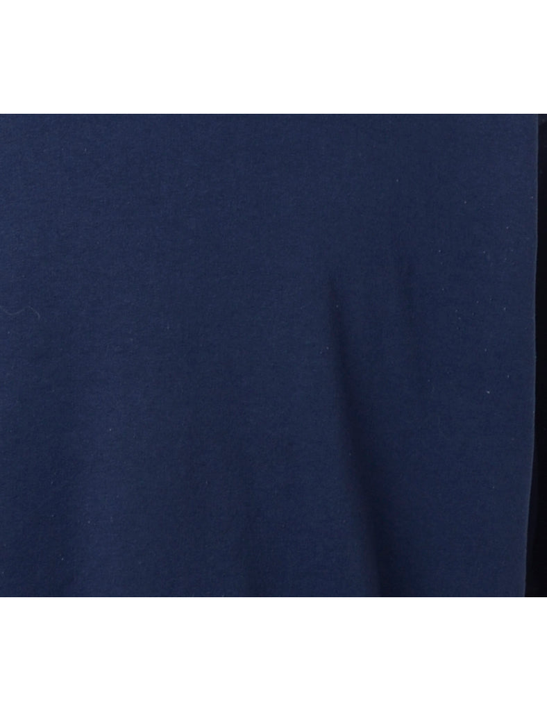 Beyond Retro Label Label Corey Branded Stripe Sleeve Sweatshirt