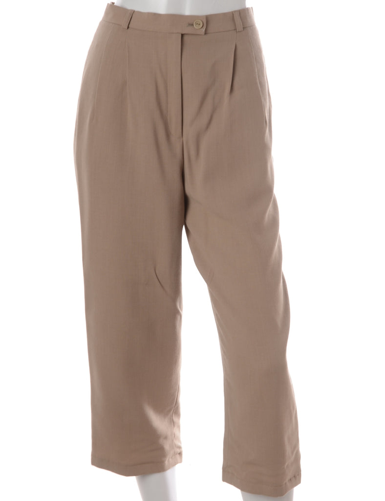 Beyond Retro Label Label Cropped Dana Tapered Trouser