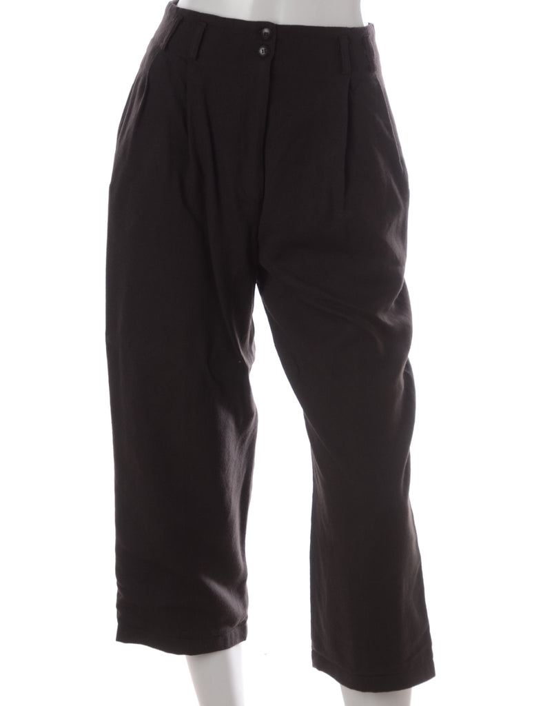 Beyond Retro Label Label Cropped Dana Tapered Trouser