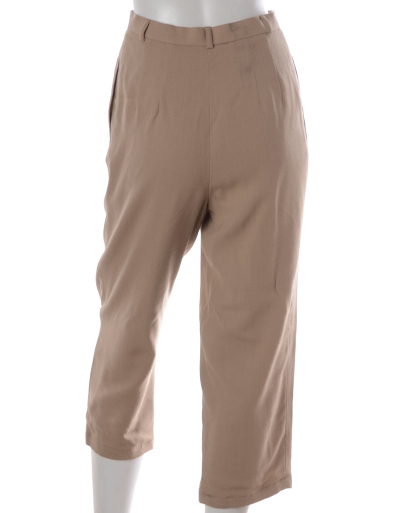 Beyond Retro Label Label Cropped Dana Tapered Trouser