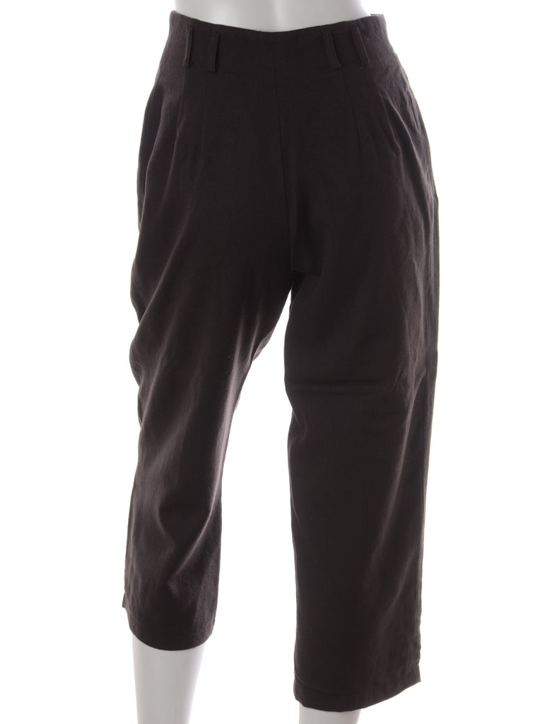 Beyond Retro Label Label Cropped Dana Tapered Trouser