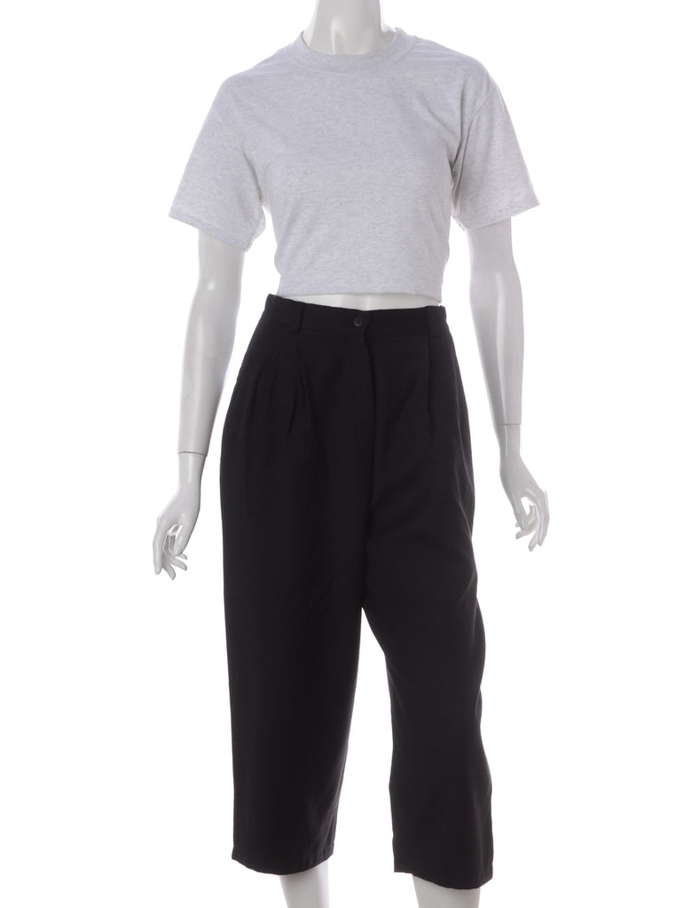 Beyond Retro Label Label Cropped Dana Tapered Trouser