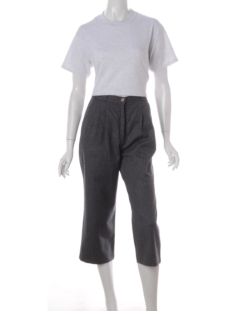 Beyond Retro Label Label Cropped Dana Tapered Trouser