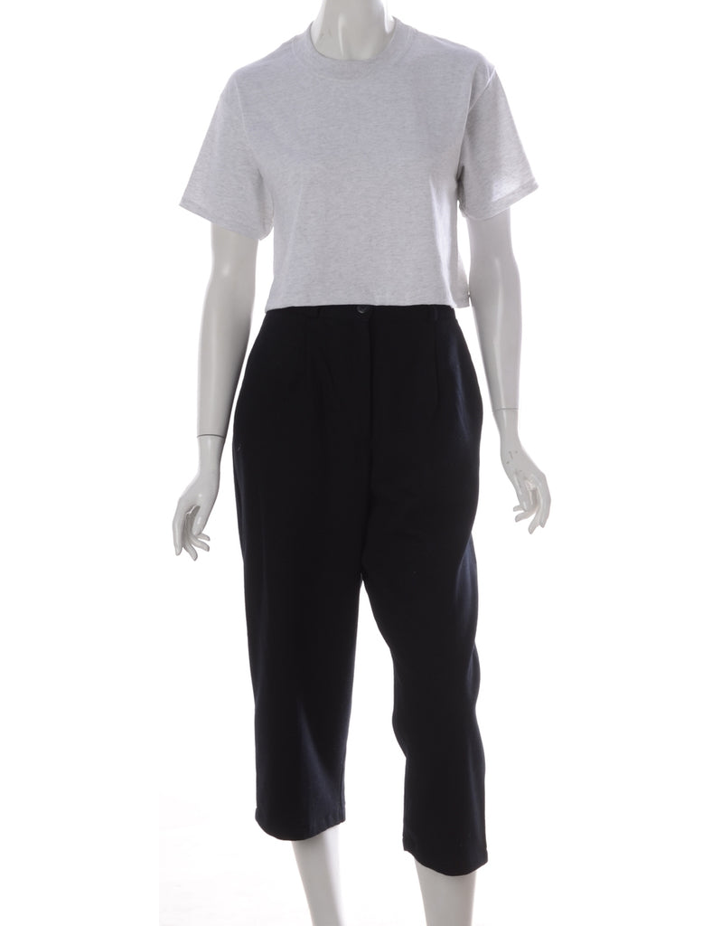 Beyond Retro Label Label Cropped Dana Tapered Trouser
