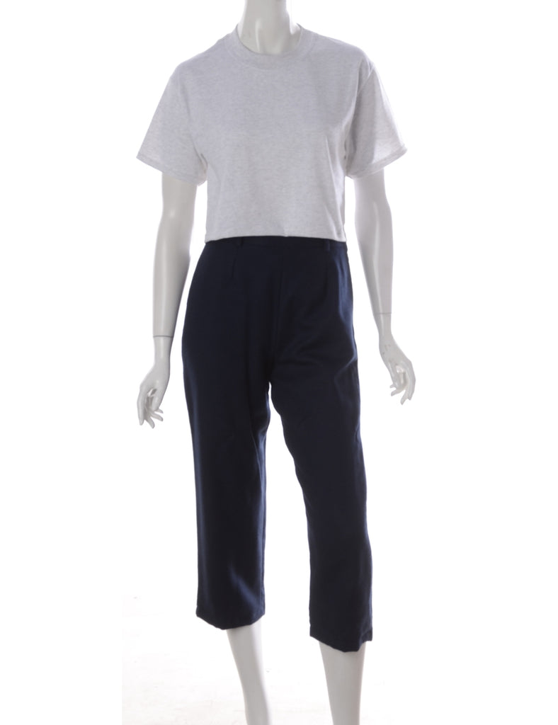 Beyond Retro Label Label Cropped Dana Tapered Trouser