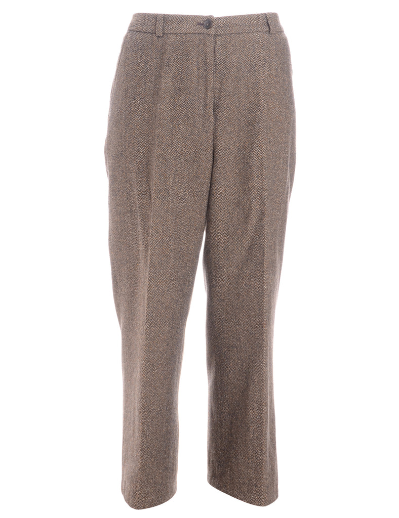 Beyond Retro Label Label Cropped Dana Tapered Trousers