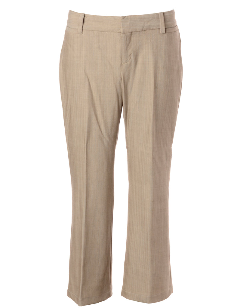 Beyond Retro Label Label Cropped Dana Tapered Trousers