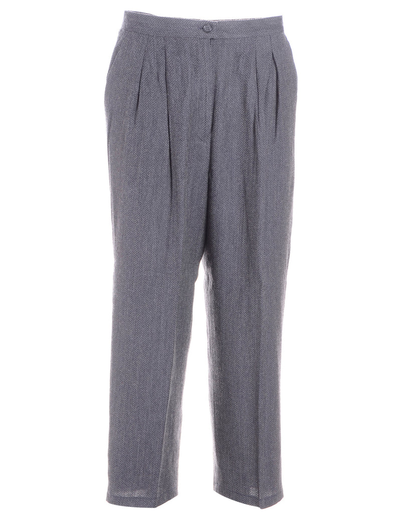 Beyond Retro Label Label Cropped Dana Tapered Trousers