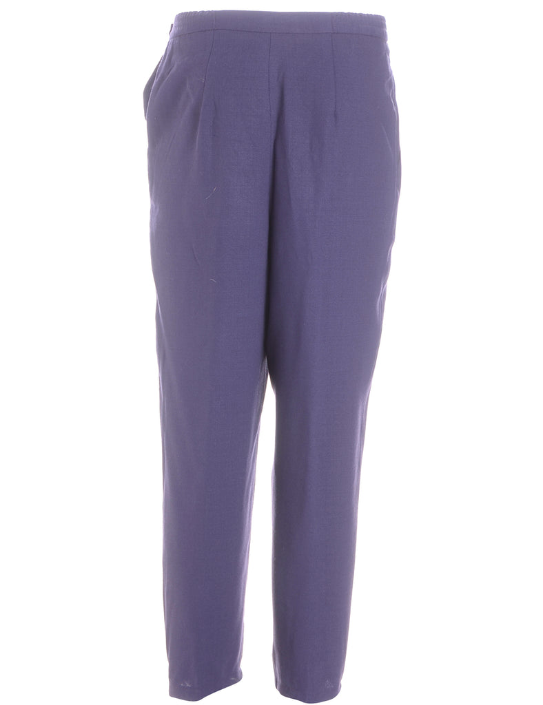 Beyond Retro Label Label Cropped Dana Tapered Trousers