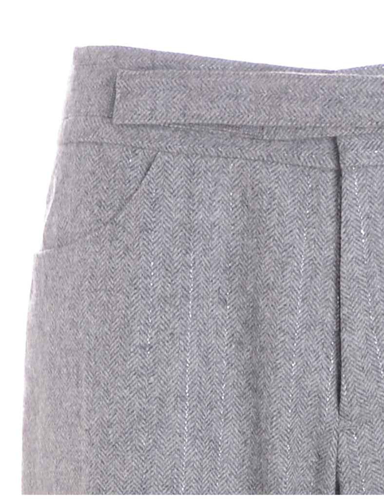 Beyond Retro Label Label Cropped Dana Tapered Trousers