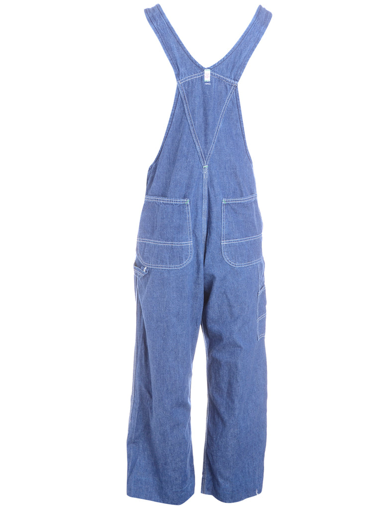 Beyond Retro Label Label Cropped Dungarees