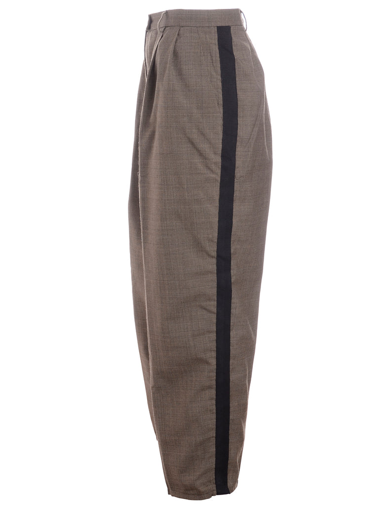 Beyond Retro Label Label Cropped Grace Side Tape Trouser