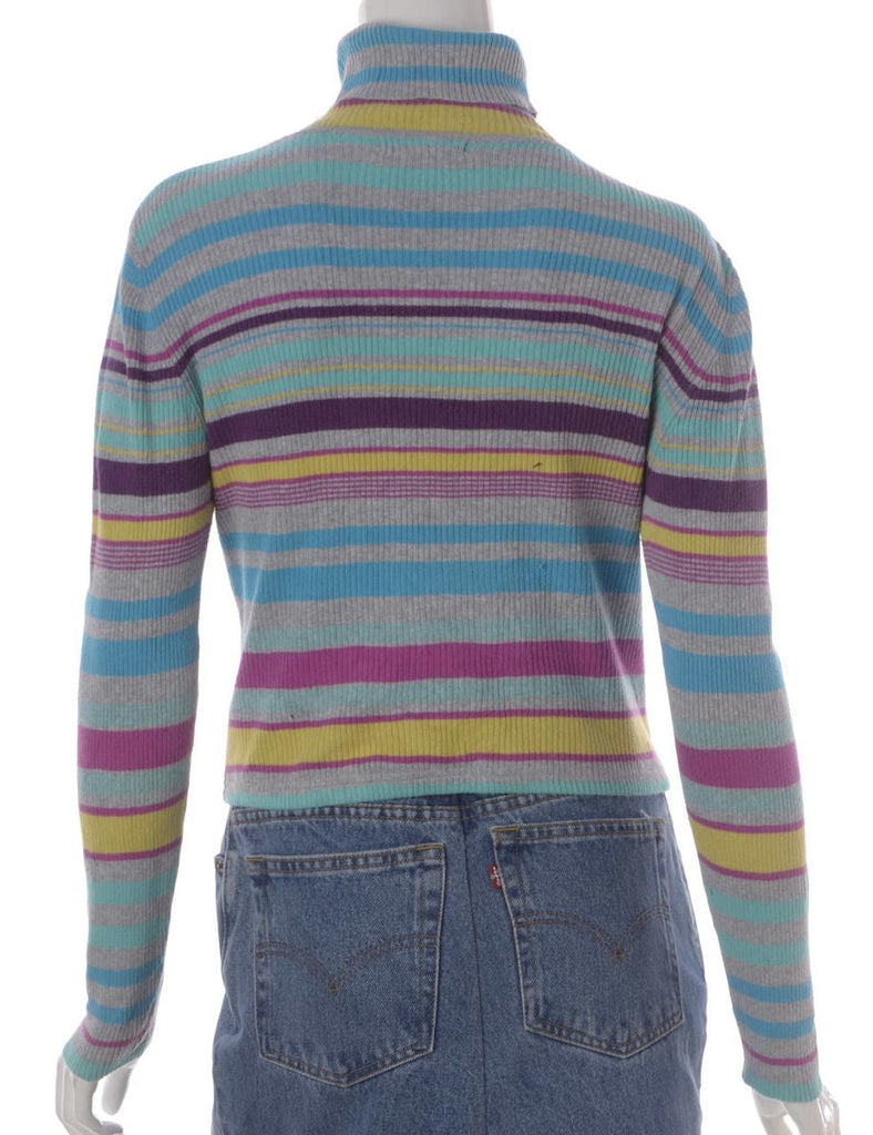 Beyond Retro Label Label Cropped Ribbed Knit