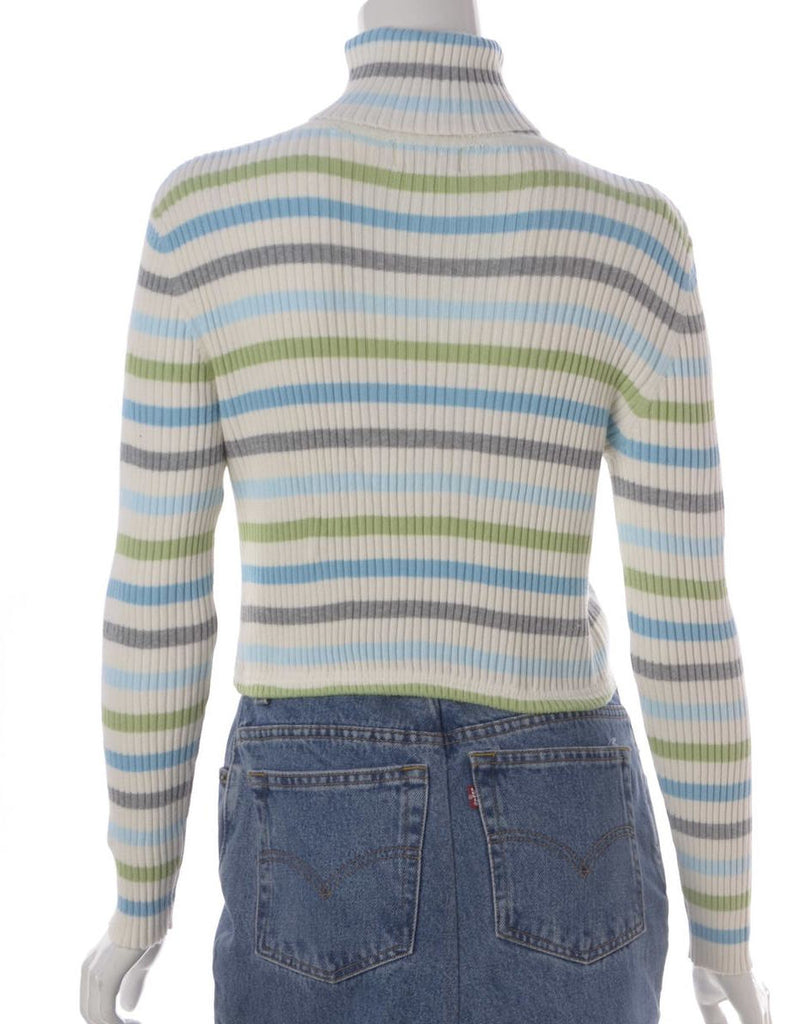 Beyond Retro Label Label Cropped Ribbed Knit