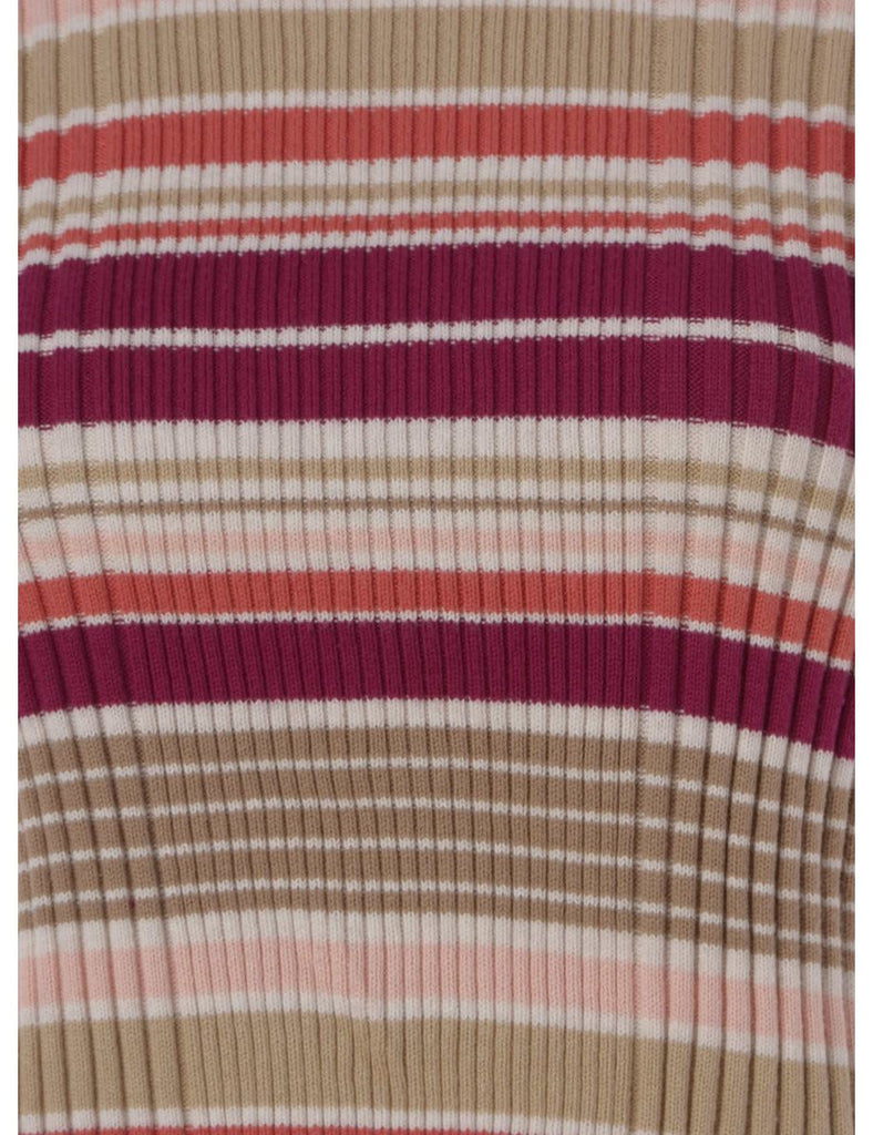 Beyond Retro Label Label Cropped Ribbed Knit
