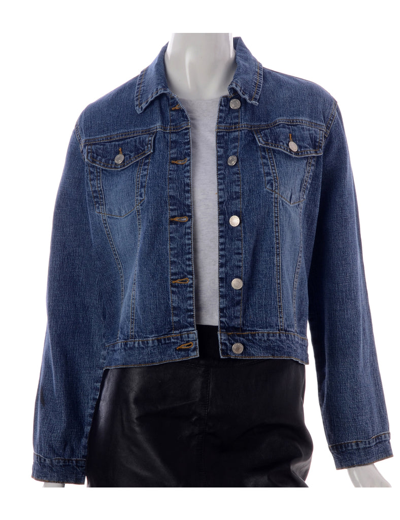Beyond Retro Label Label Cute But Psycho Denim Jacket