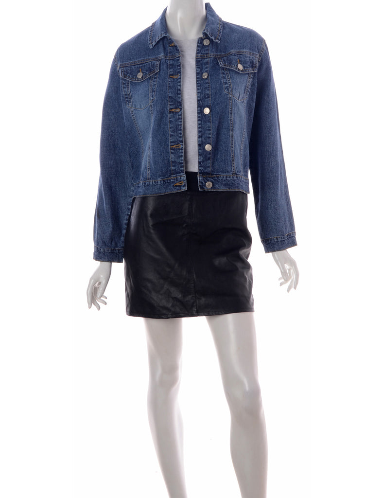 Beyond Retro Label Label Cute But Psycho Denim Jacket