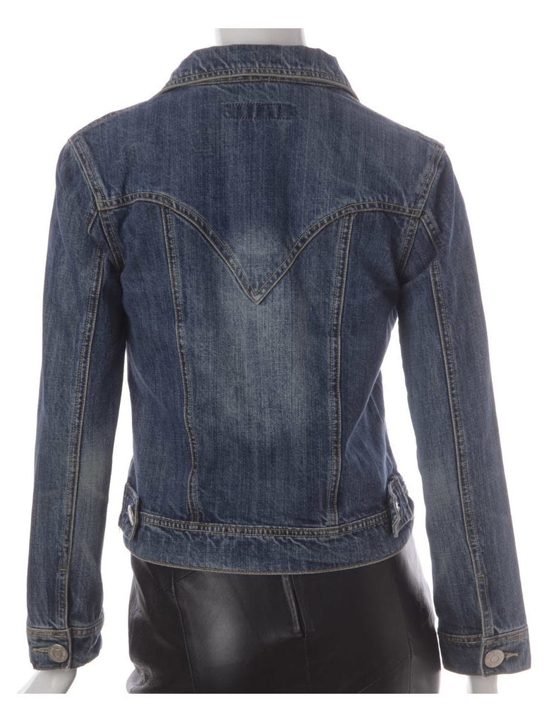 Beyond Retro Label Label Eden Embroidered Denim Jacket